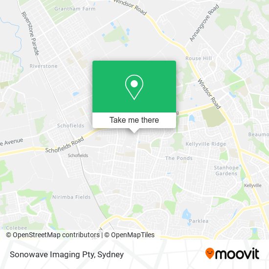 Sonowave Imaging Pty map