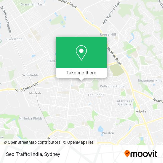 Seo Traffic India map