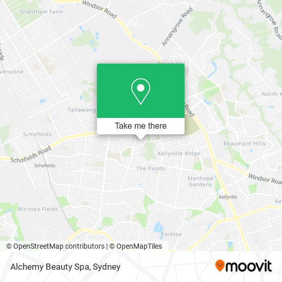 Alchemy Beauty Spa map