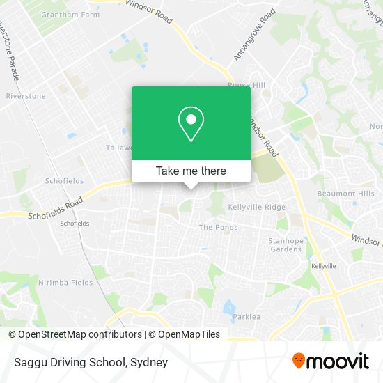 Saggu Driving School map