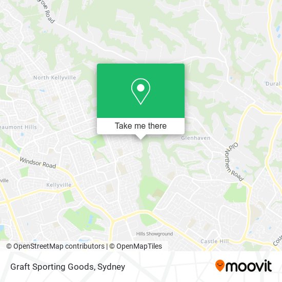 Graft Sporting Goods map