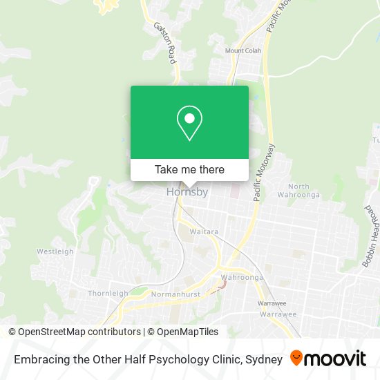 Embracing the Other Half Psychology Clinic map