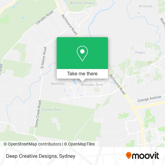 Deep Creative Designs map