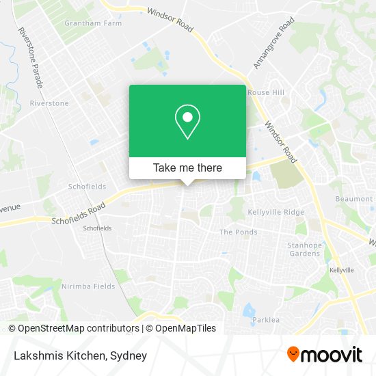 Lakshmis Kitchen map
