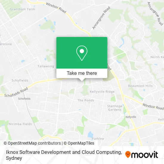 Iknox Software Development and Cloud Computing map