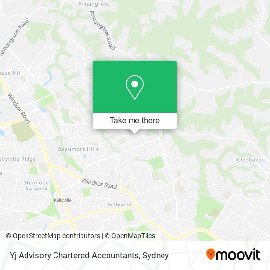 Yj Advisory Chartered Accountants map