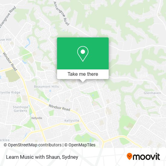 Learn Music with Shaun map