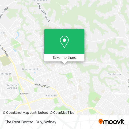 The Pest Control Guy map