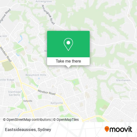 Eastsideaussies map