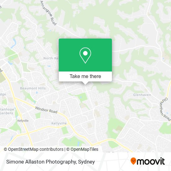 Simone Allaston Photography map