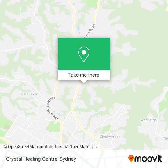 Crystal Healing Centre map