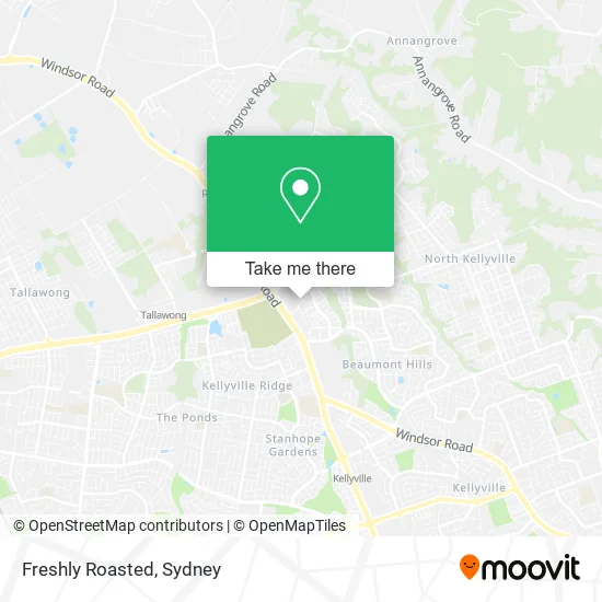 Freshly Roasted map