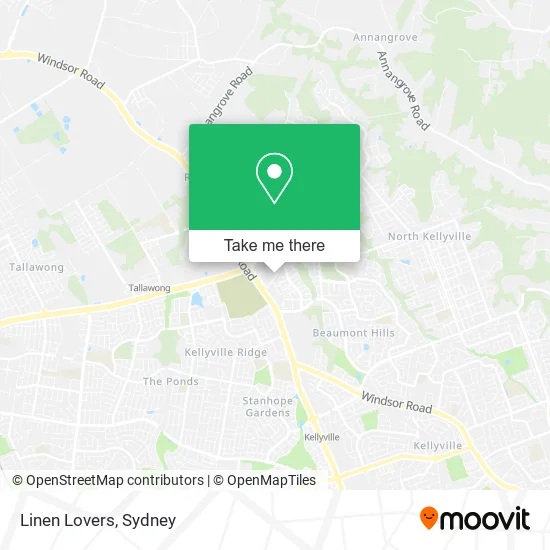 Linen Lovers map