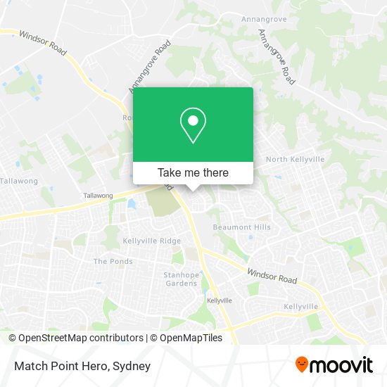 Match Point Hero map