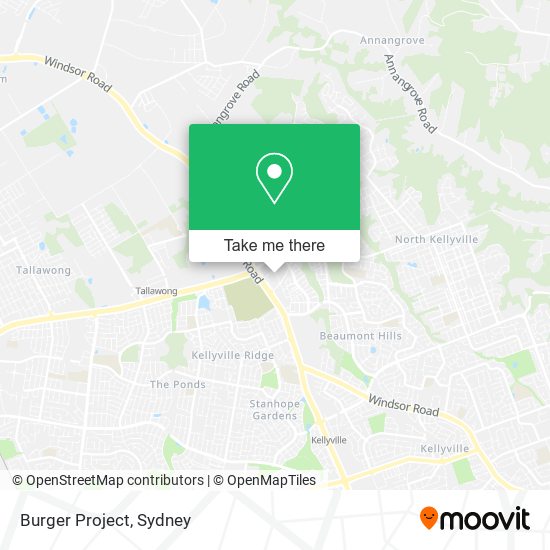 Mapa Burger Project
