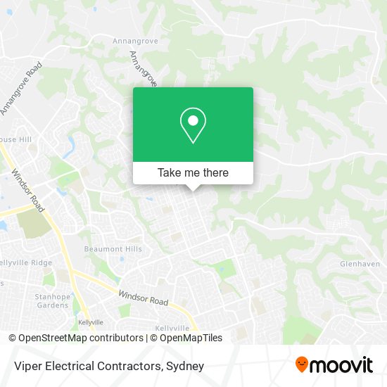 Viper Electrical Contractors map