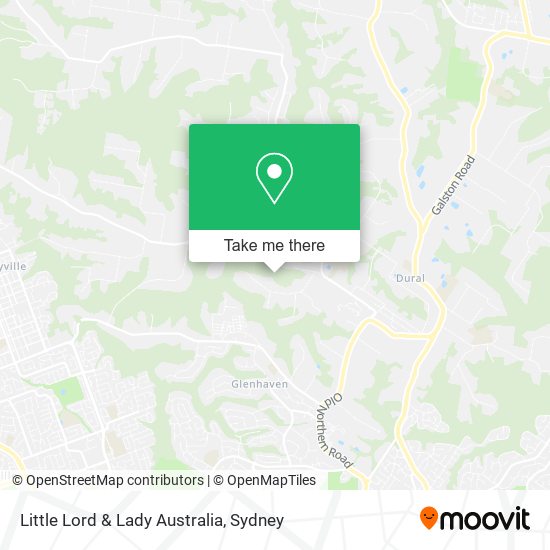 Little Lord & Lady Australia map