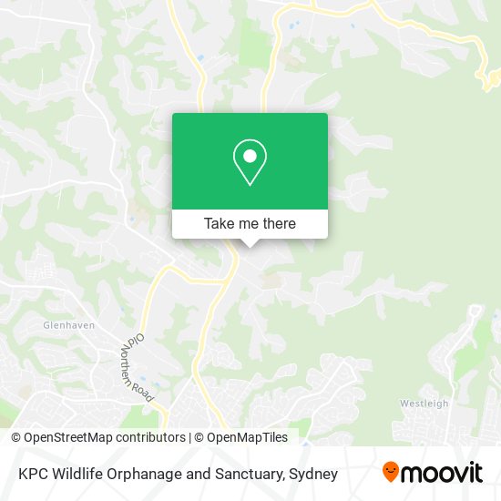 KPC Wildlife Orphanage and Sanctuary map