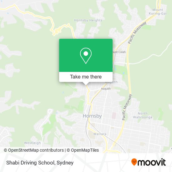 Shabi Driving School map