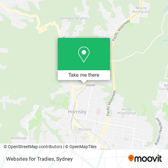 Mapa Websites for Tradies