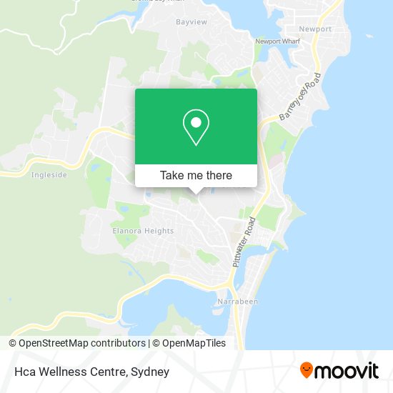 Hca Wellness Centre map