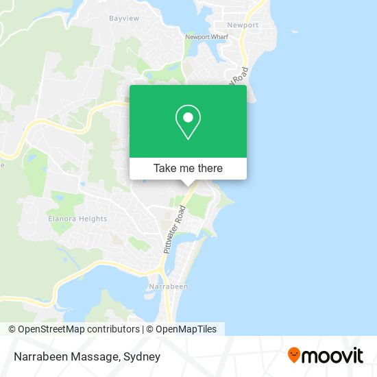 Narrabeen Massage map