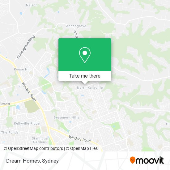 Dream Homes map