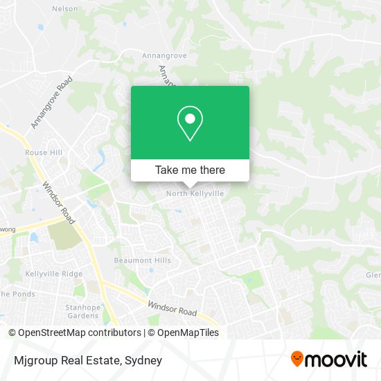 Mjgroup Real Estate map