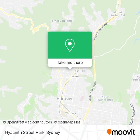 Hyacinth Street Park map