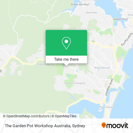 The Garden Pot Workshop Australia map