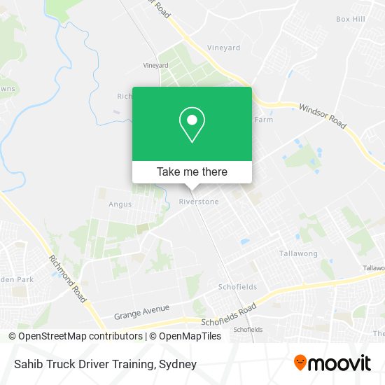 Sahib Truck Driver Training map