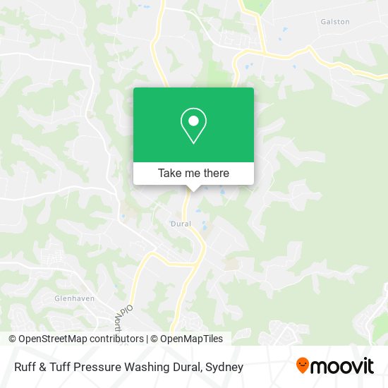 Ruff & Tuff Pressure Washing Dural map
