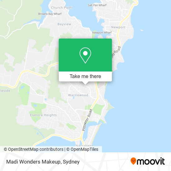 Madi Wonders Makeup map