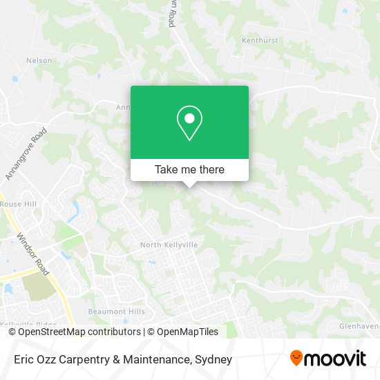 Eric Ozz Carpentry & Maintenance map