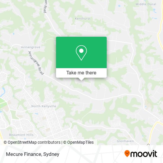 Mecure Finance map