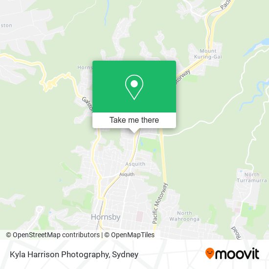 Kyla Harrison Photography map