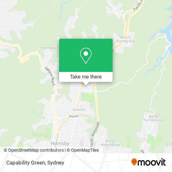Capability Green map