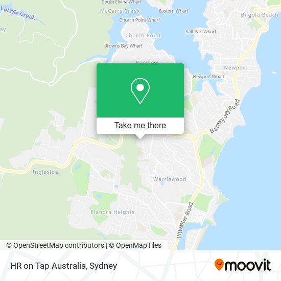 HR on Tap Australia map