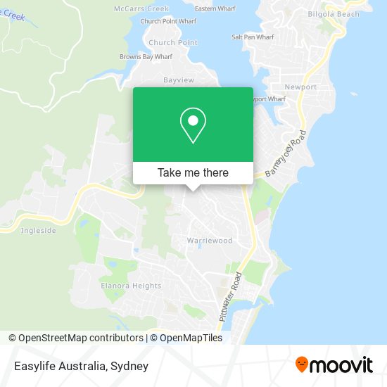 Mapa Easylife Australia