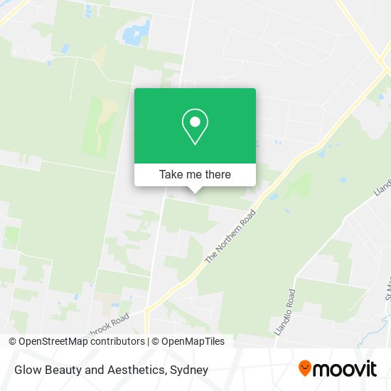 Glow Beauty and Aesthetics map