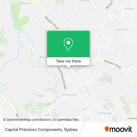 Capital Precision Components map