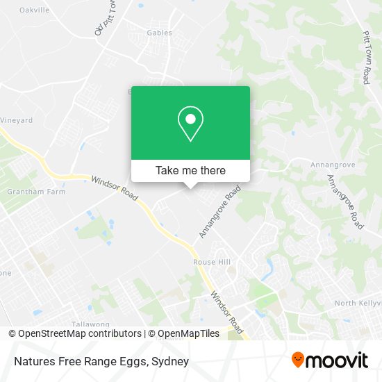 Natures Free Range Eggs map