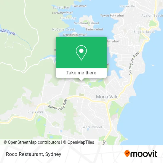 Roco Restaurant map