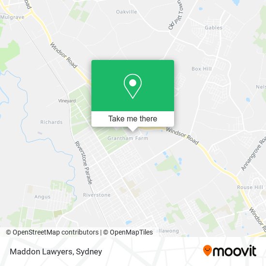 Maddon Lawyers map