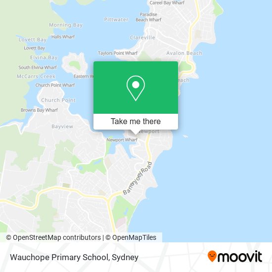 Mapa Wauchope Primary School