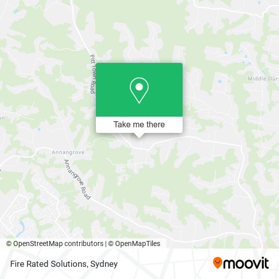 Fire Rated Solutions map