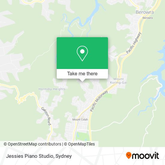 Jessies Piano Studio map