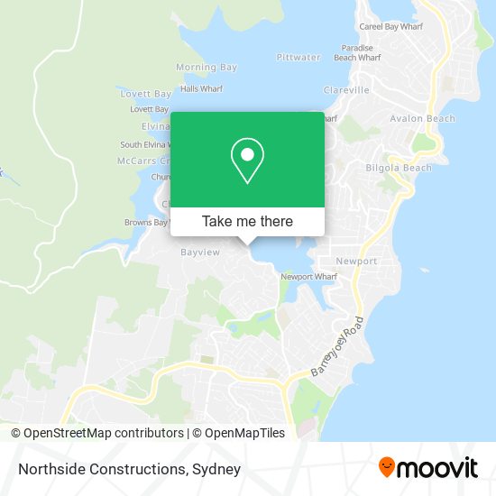 Northside Constructions map