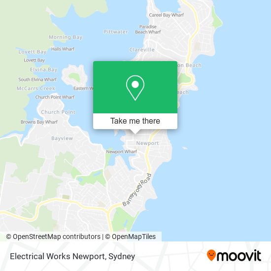 Electrical Works Newport map