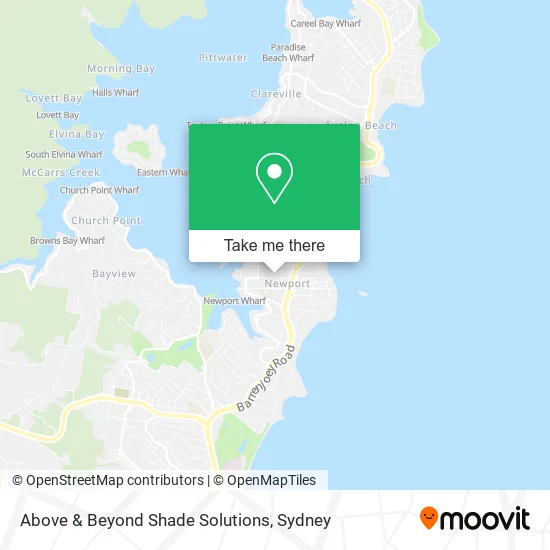 Mapa Above & Beyond Shade Solutions